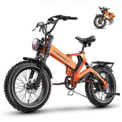 Foldable Electric Bike 100Mile - 36mph - Limited time