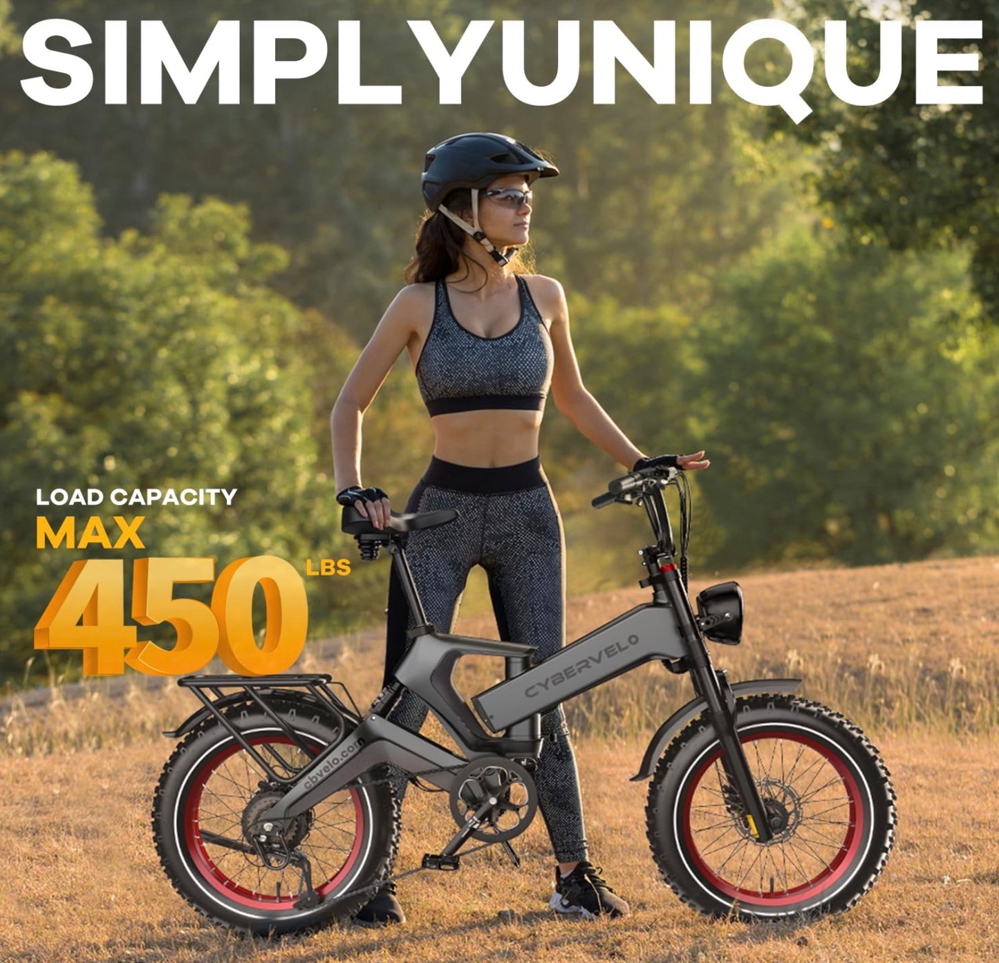 Foldable Electric Bike 100Mile - 36mph - Limited time