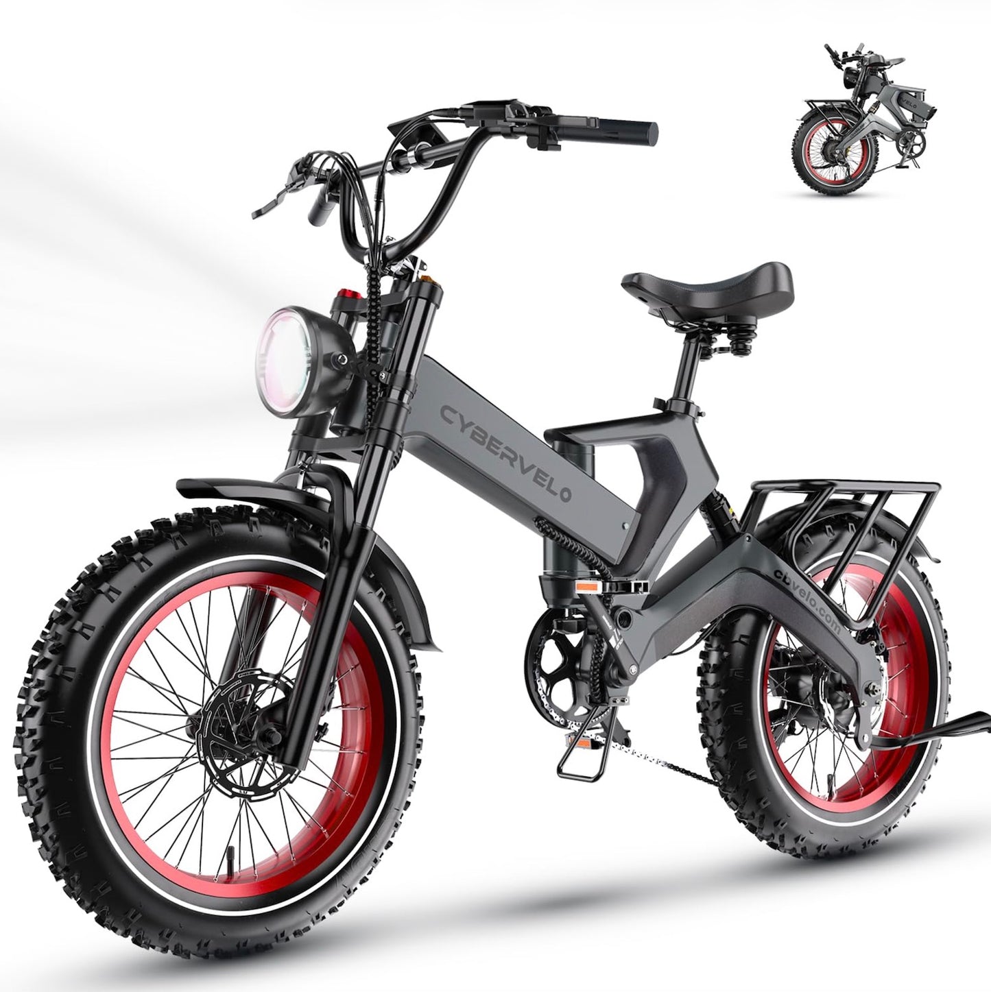 Foldable Electric Bike 100Mile - 36mph - Limited time