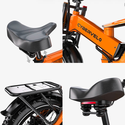 Foldable Electric Bike 100Mile - 36mph - Limited time